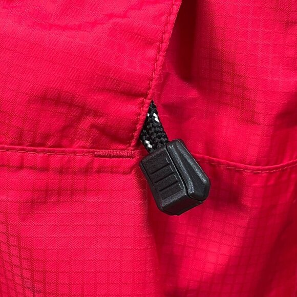 Moonstone Goretex Jacket Rain Coat Small Red Hood Nylon Shell Ripstop Gorpcore - Picture 8 of 16